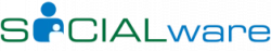Logo SOCIALware, c'est l'accès à la technologie pour votre association